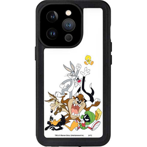Looney Tunes All Together iPhone 15 Pro Waterproof Case